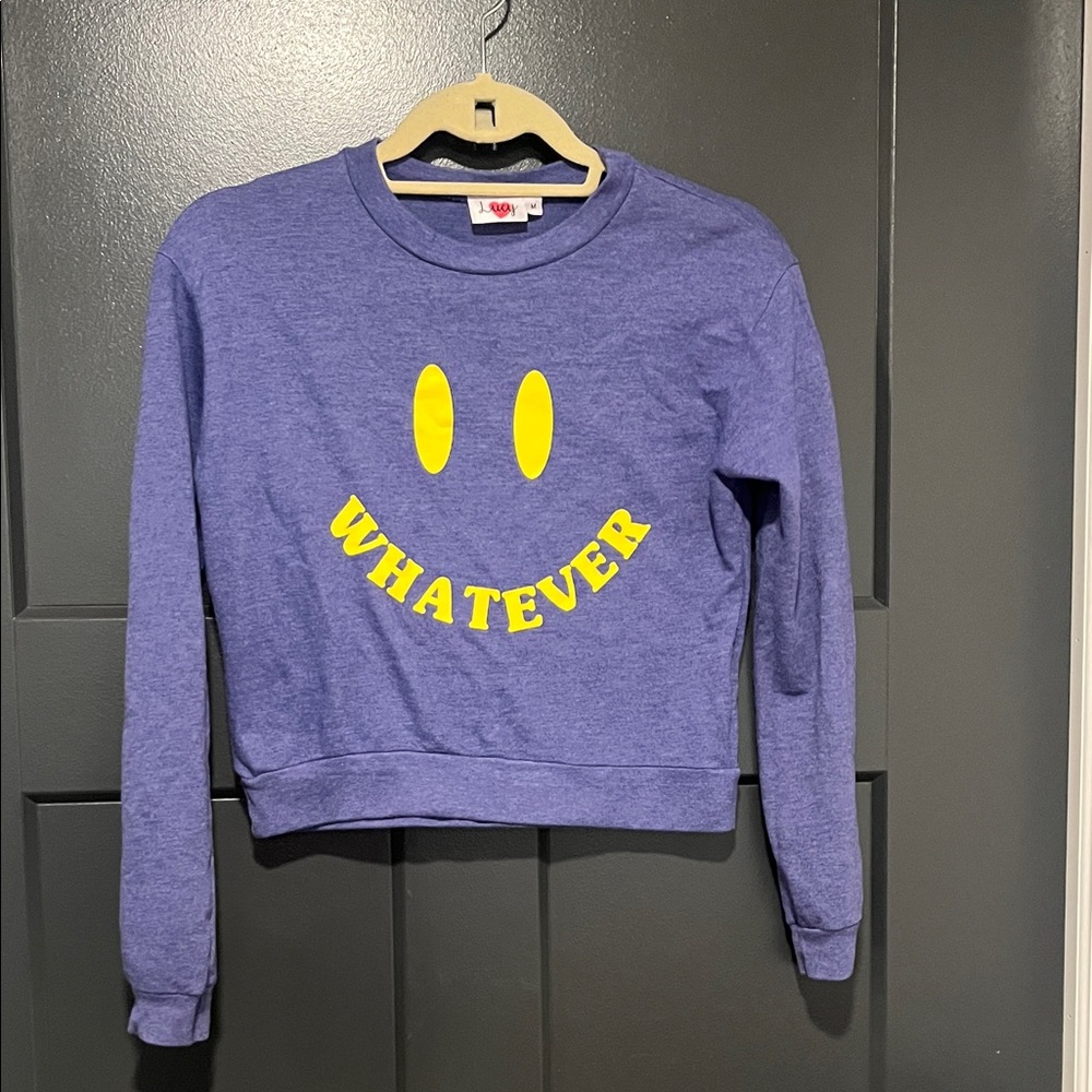 Girls Blue Sweatshirt